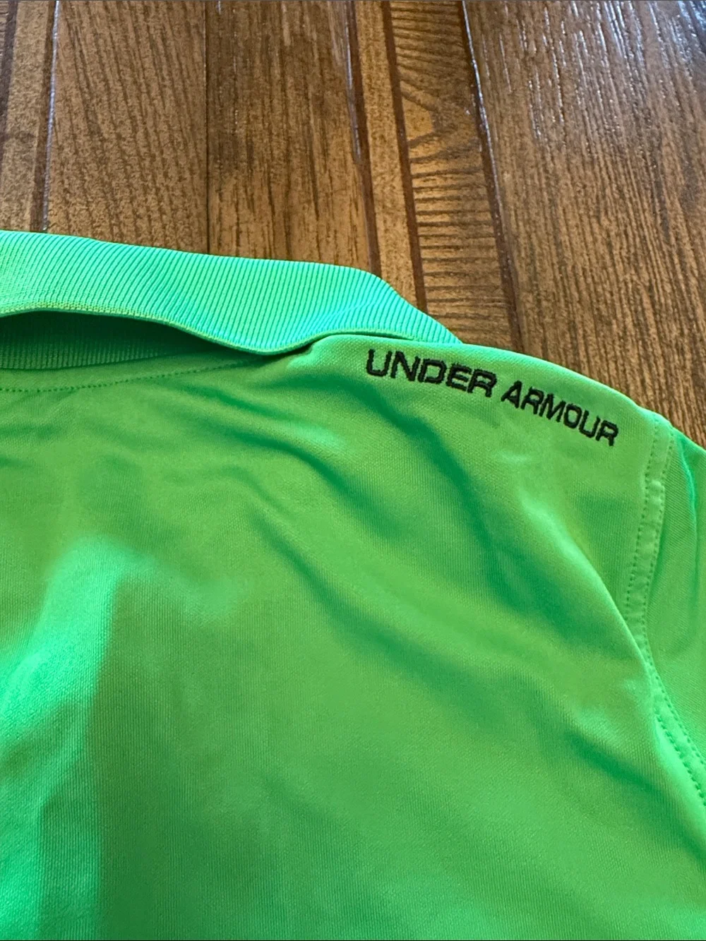 Under Armour Bright Green Boys' Polo Shirt